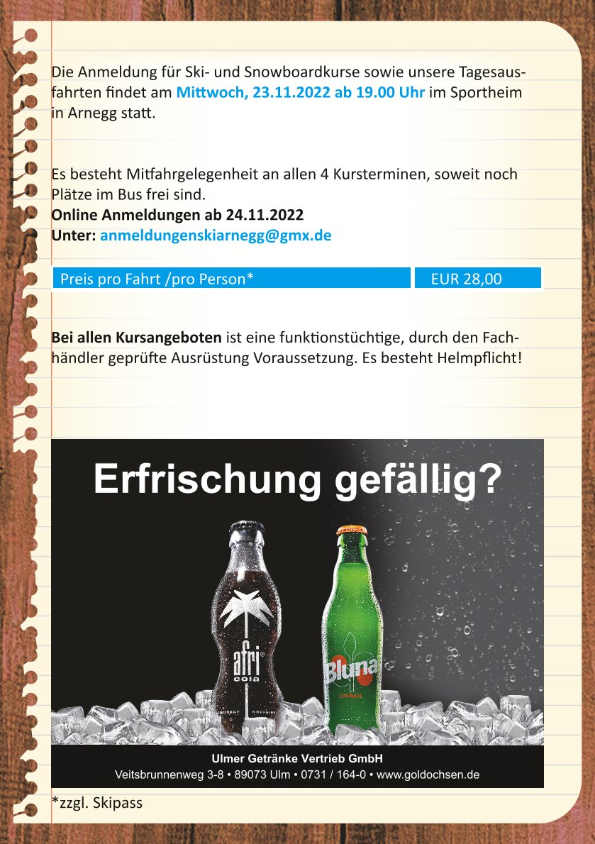 Anmeldung 2022